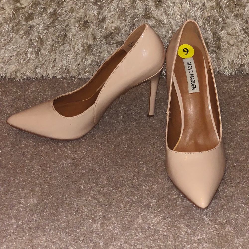 Nude 4in Steve Madden Heels